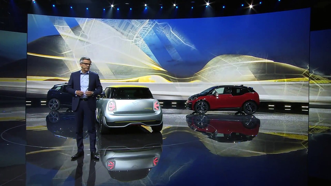 MINI Electric Concept reveal at the Frankfurt Motor Show 2017