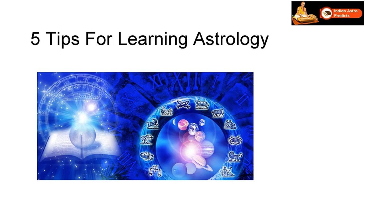 5 Tips For Learning Astrology
