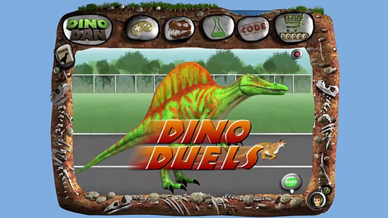 DINO DAN : DINO DUELS #33 - Parasaurolophus VS Pig # Make For Kids