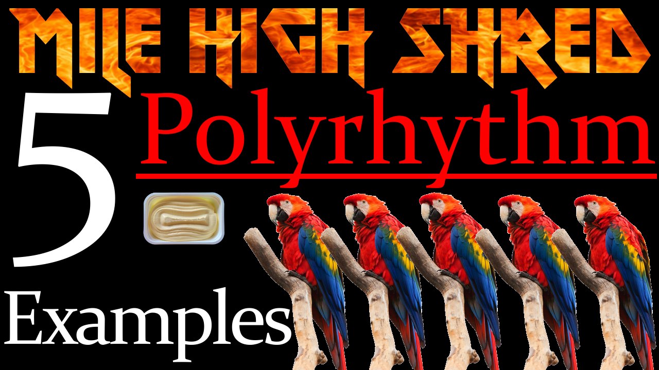 5 Polyrhythm Examples on Guitar