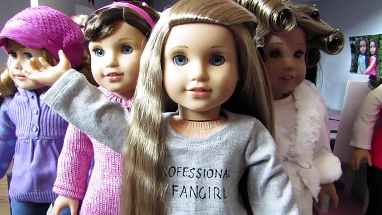 How to straighten your AG dolls hair! {WITHOUT HEAT}