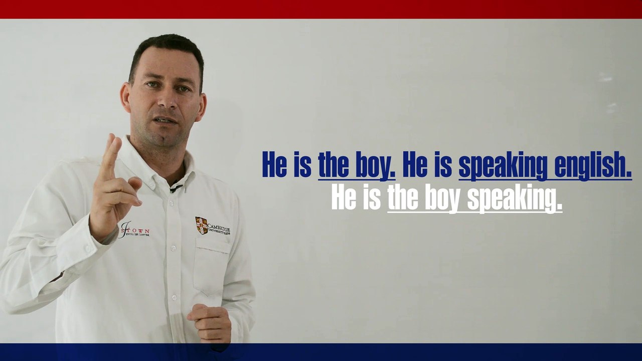 Modifiers with participles and prepositions.