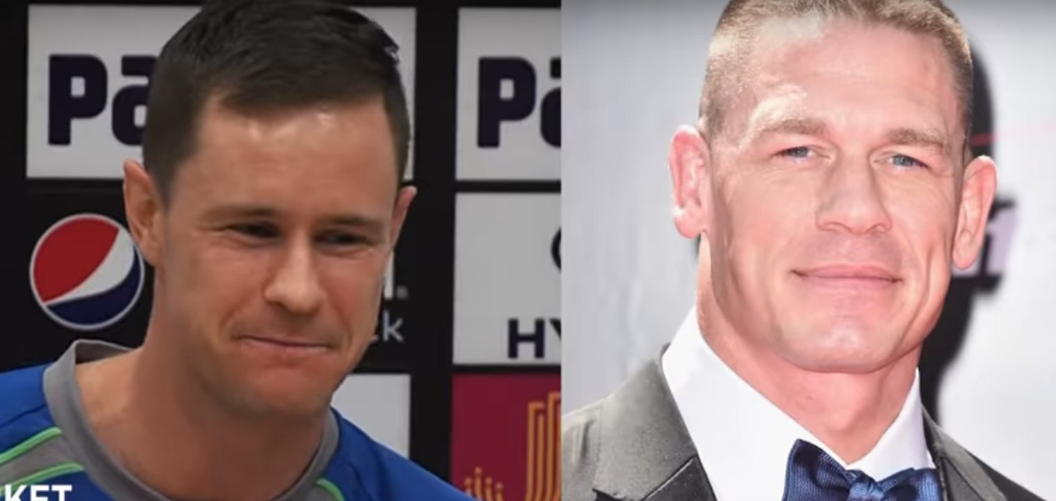 John Cena and Australian Cricketer Resemblence