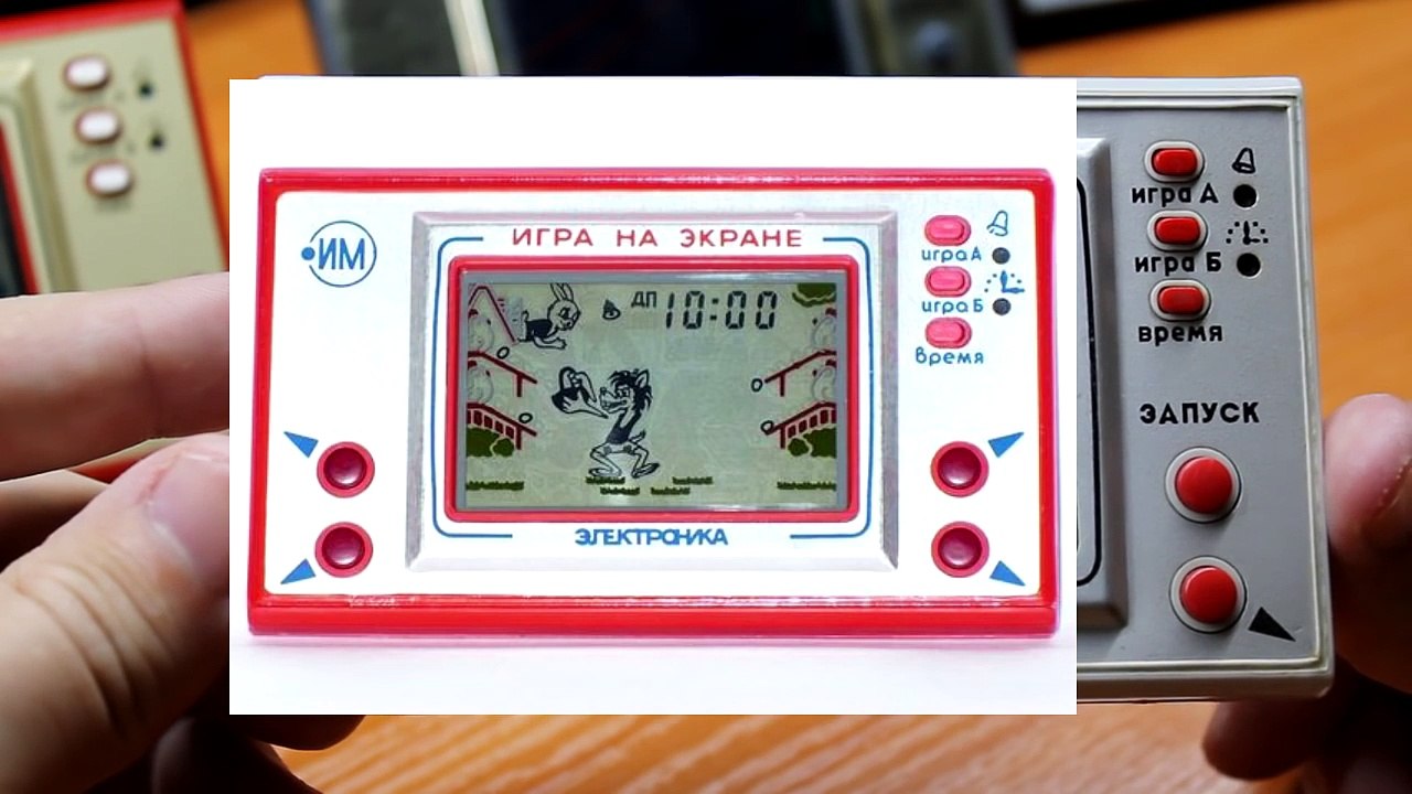 Игра на экране! Электроника автослалом. Обзор советской приставки
