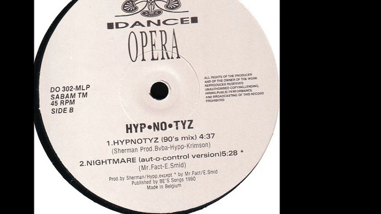 Hyp.No.Tyz - Hypnotyz (90's Mix) (B1)