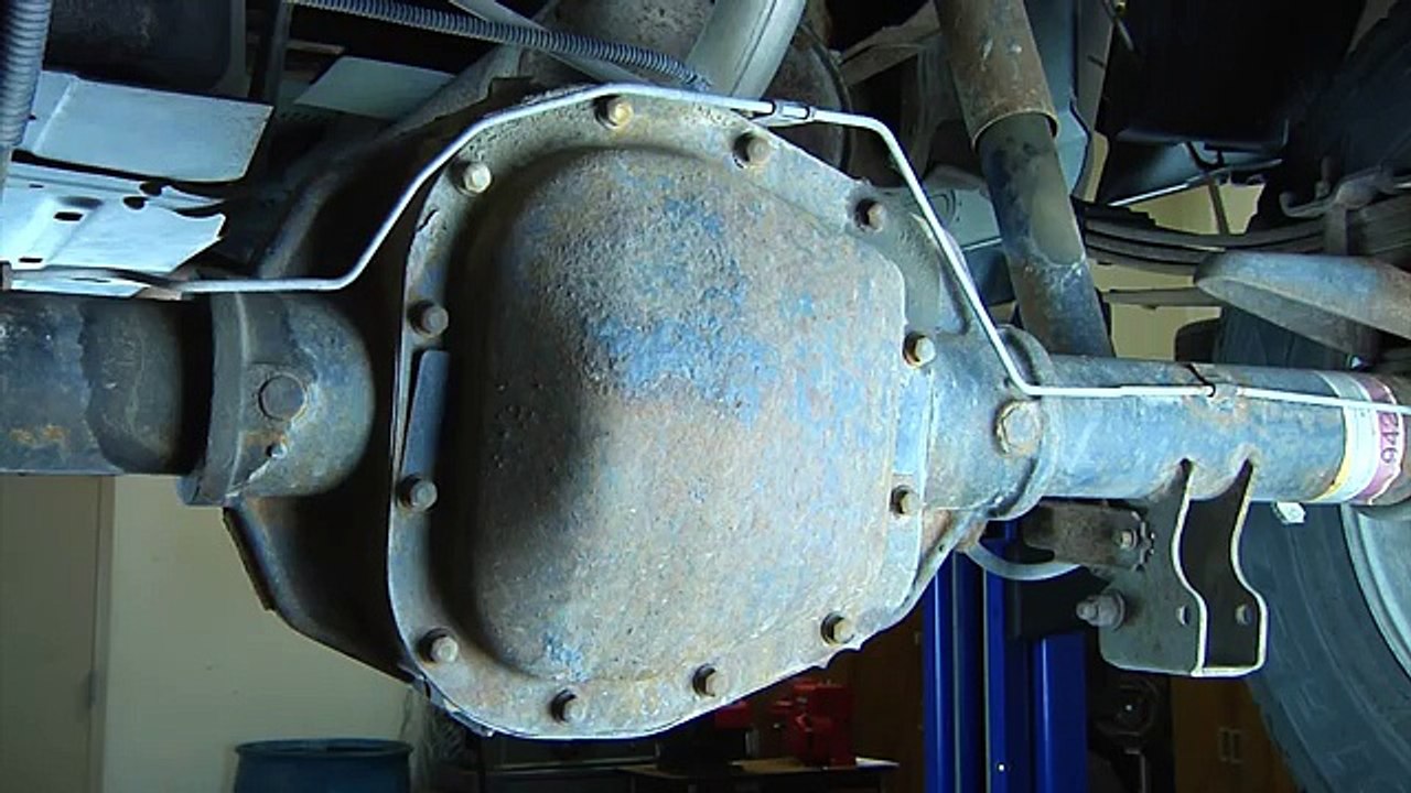 2001 Ford F150 Rear Differential Fluid Replacement