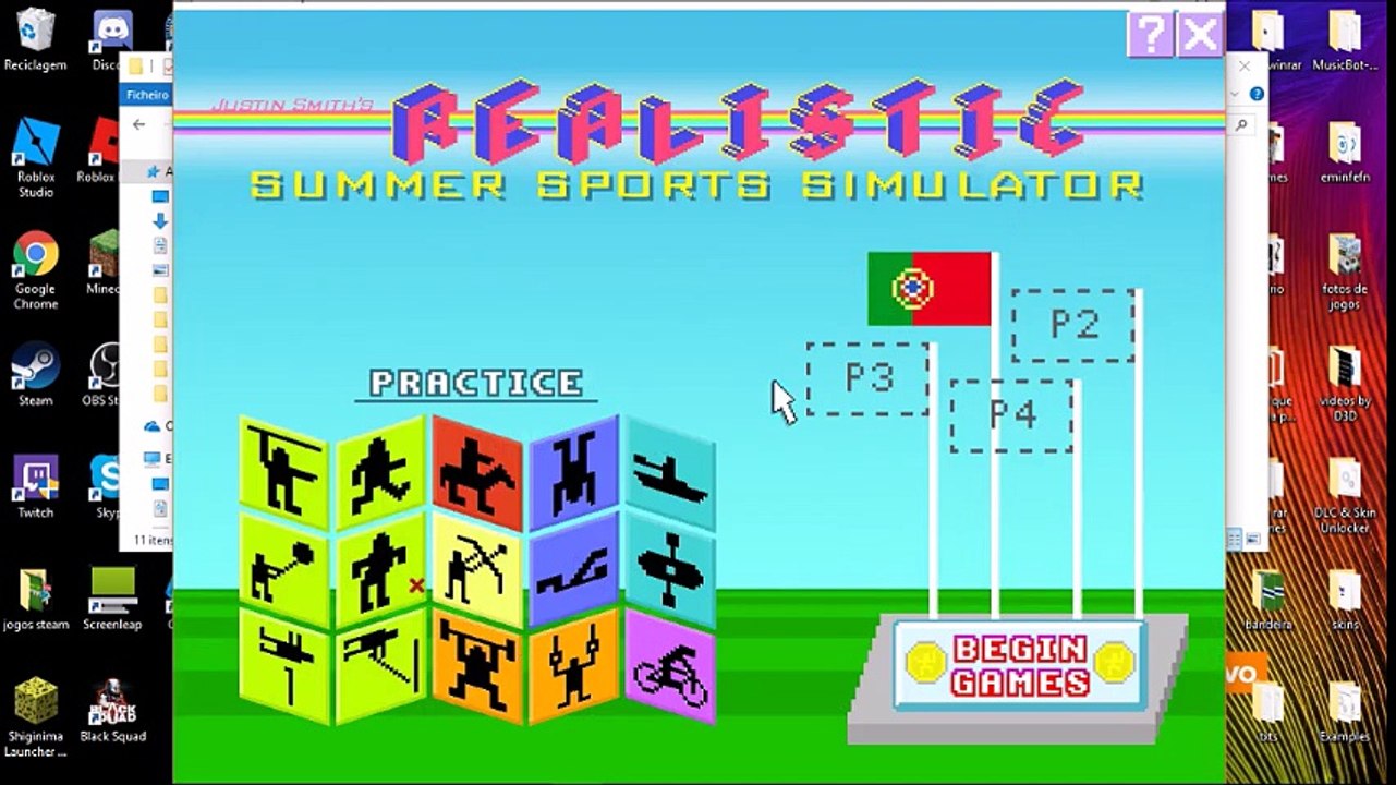 Jogos olimpicos-Jogo