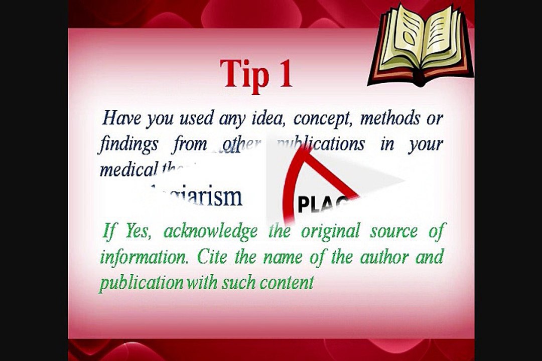 Medical Thesis Writing