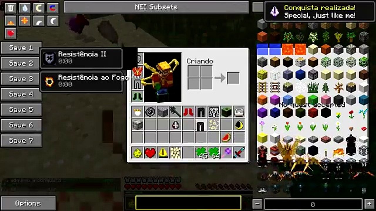 Minecraft: LUCKY CLOVER KING GHIDORAH CHALLENGE GAMES!