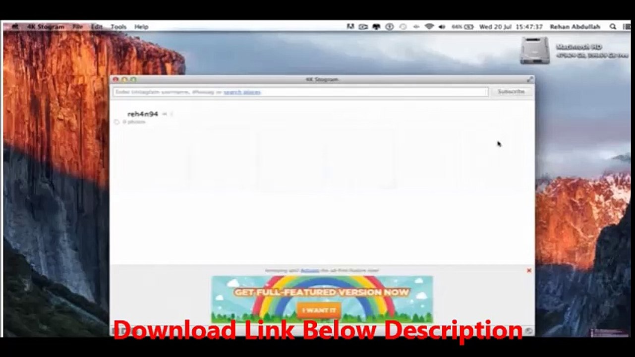 4K Stogram 2.5.3: Full Version for Mac OS X