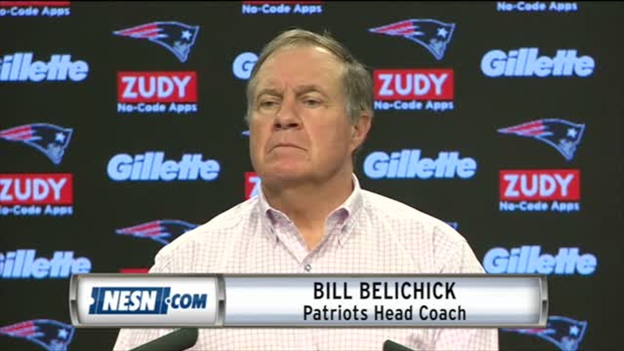 Bill Belichick On Rob Gronkowski&apos;s Concussion