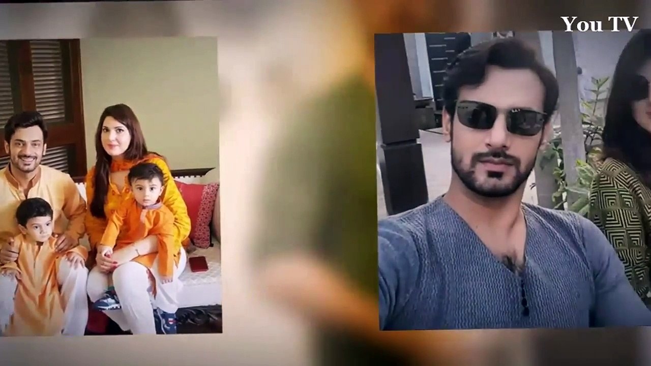 Zahid Ahmed With His Wife And Son