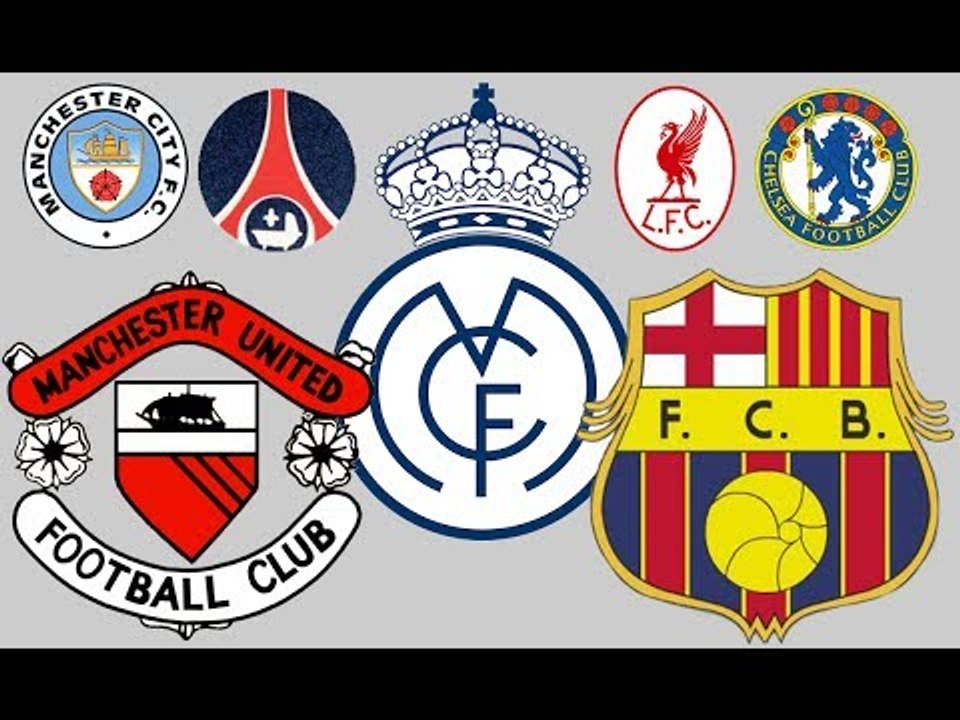 The History/Evolution Of Major Football Badges | Then And Now