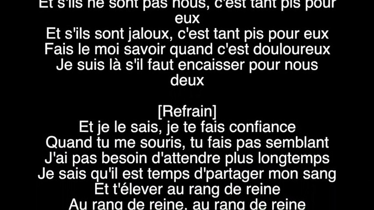 (LYRICS) Dadju - Reine