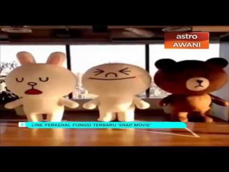 LINE perkenal fungsi terbaru 'Snap Movie'