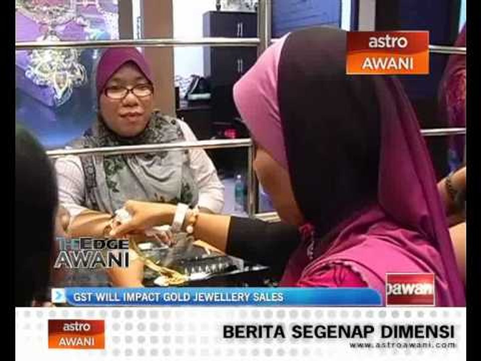 GST will impact gold jewellery sales