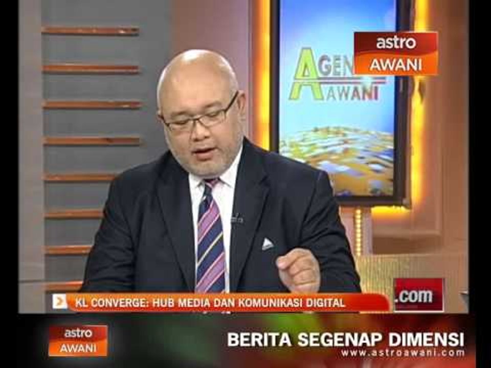 Agenda Awani - KL Converge: Hub media dan komunikasi digital