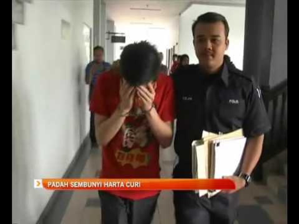 Padah sembunyi harta curi