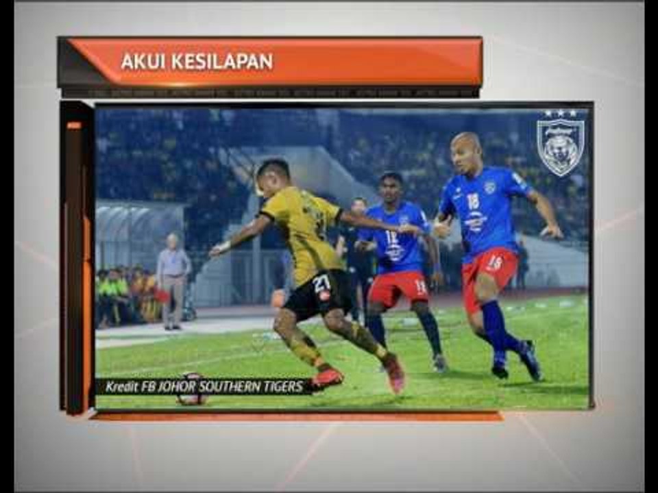 JDT akui kesilapan