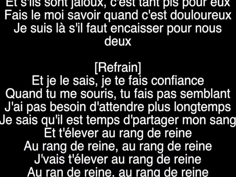 (LYRICS) Dadju - Reine