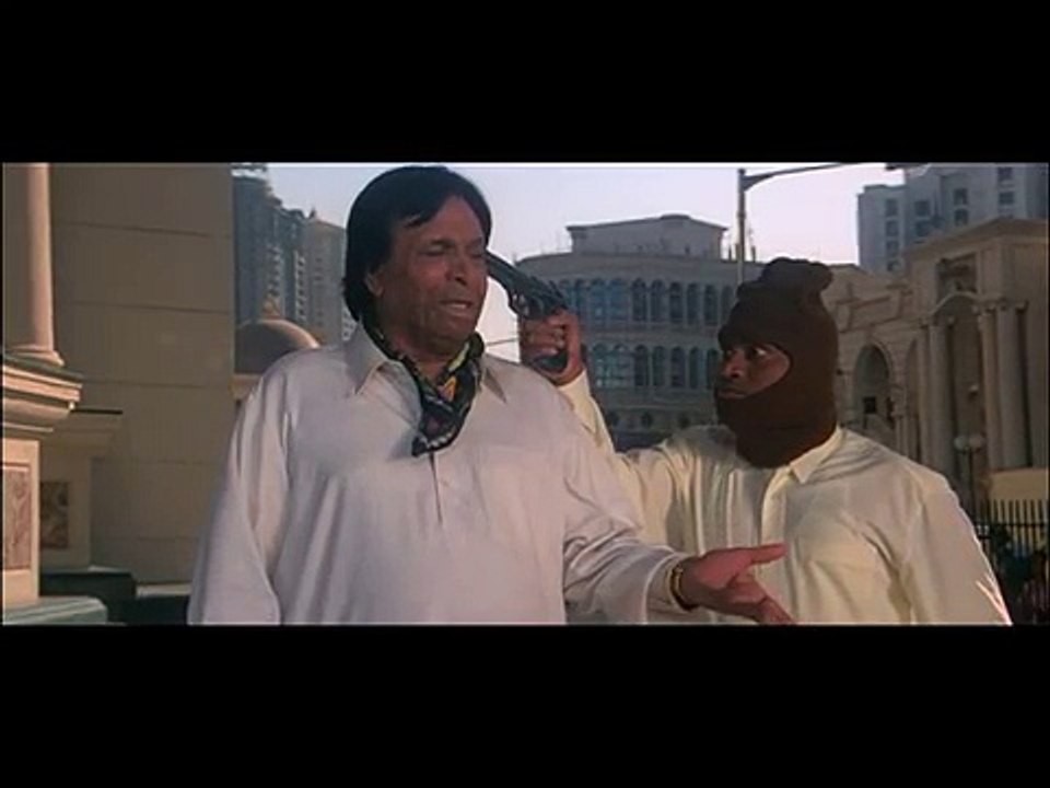 Comedy Scenes - Hindi Comedy Movies - Kader Khan Hits Johnny Lever - Hindi Movies