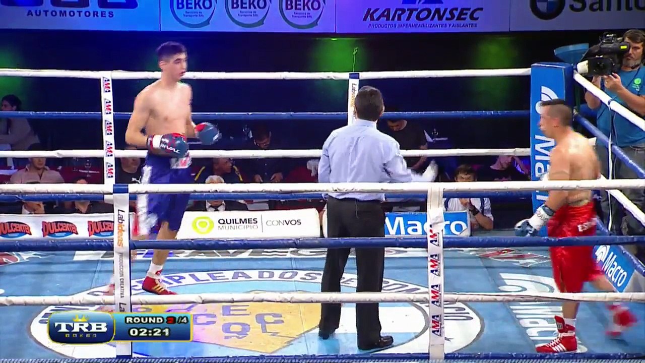 Mukhammadyusuf Nematov vs Miguel Ceferino Espindola (20-10-2017) Full Fight