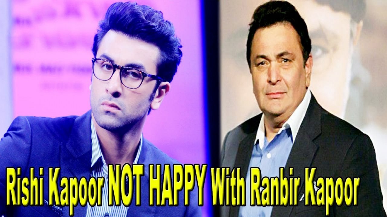 Rishi Kapoor is Unhappy with Junior Kapoor