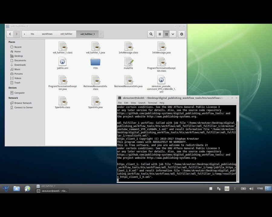 Hypertext Components: Edit Decision List (EDL) Fulfiller/Retriever