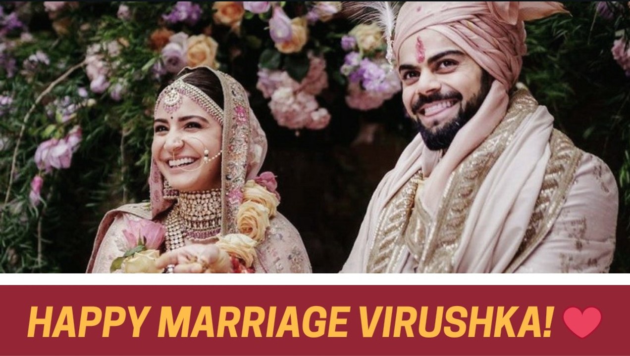 Virat and Anushka love story - Virat and Anushka marriage - Virat and Anushka marriage ceremony - Virat weds Anushka