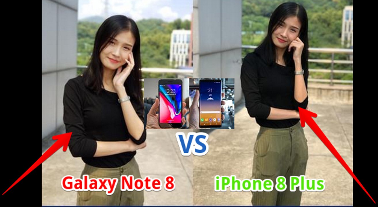 Galaxy Note 8 vs Iphone 8 Plus Camera Comparison
