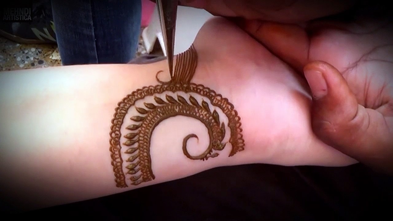 Step by step mehndi designs 2018