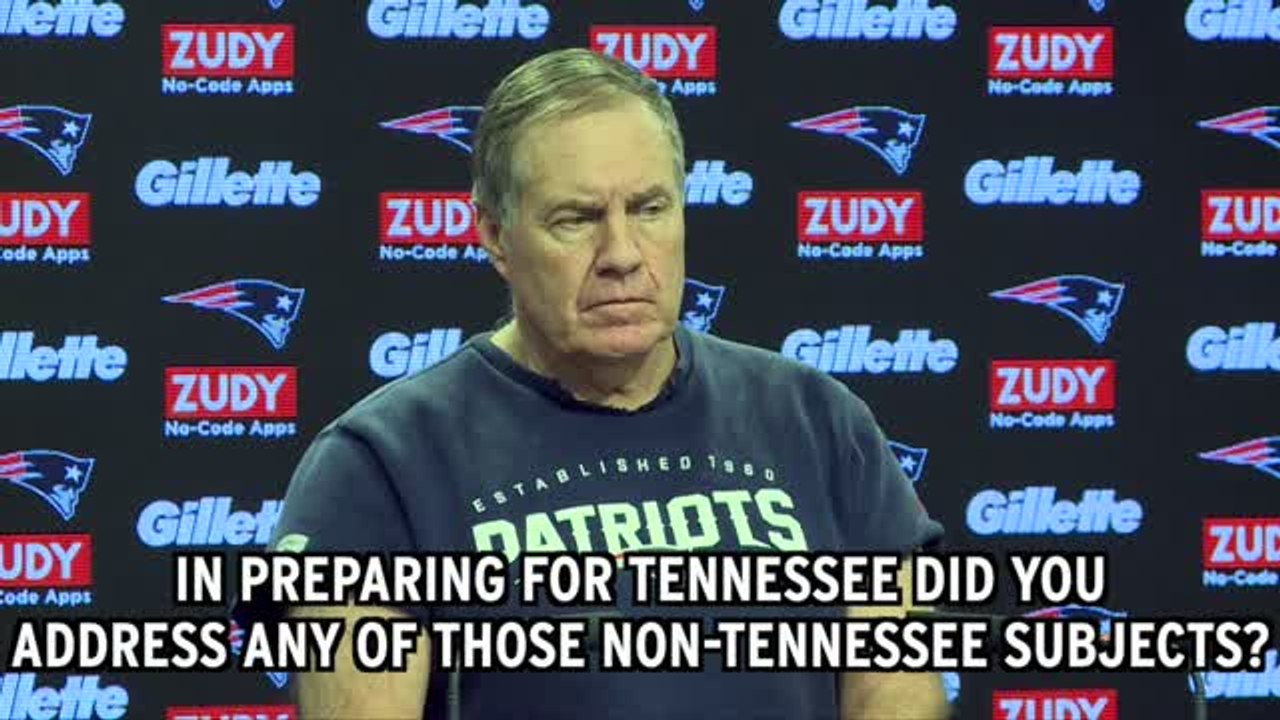 Bill Belichick Is "On To Tennessee"