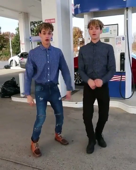 Lucas and Marcus - Dance In Gas Station