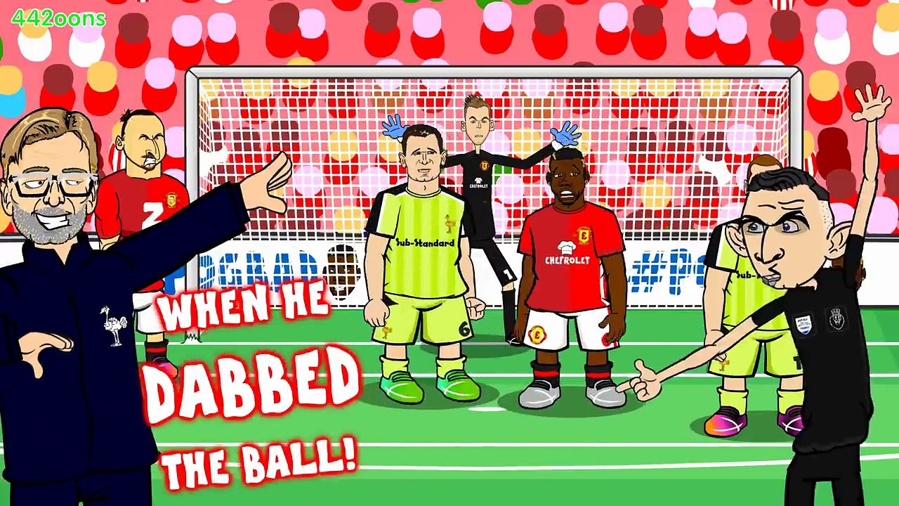 #POGBA-HA-HA-HA! Man Utd vs Liverpool 1-1 (Pogba Handball, Milner Penalty, Zlatan header GOALS)