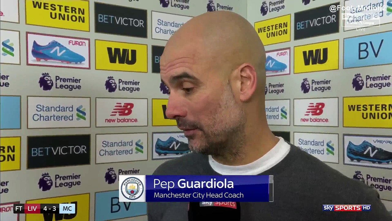 Pep Guardiola Post-Match Reaction