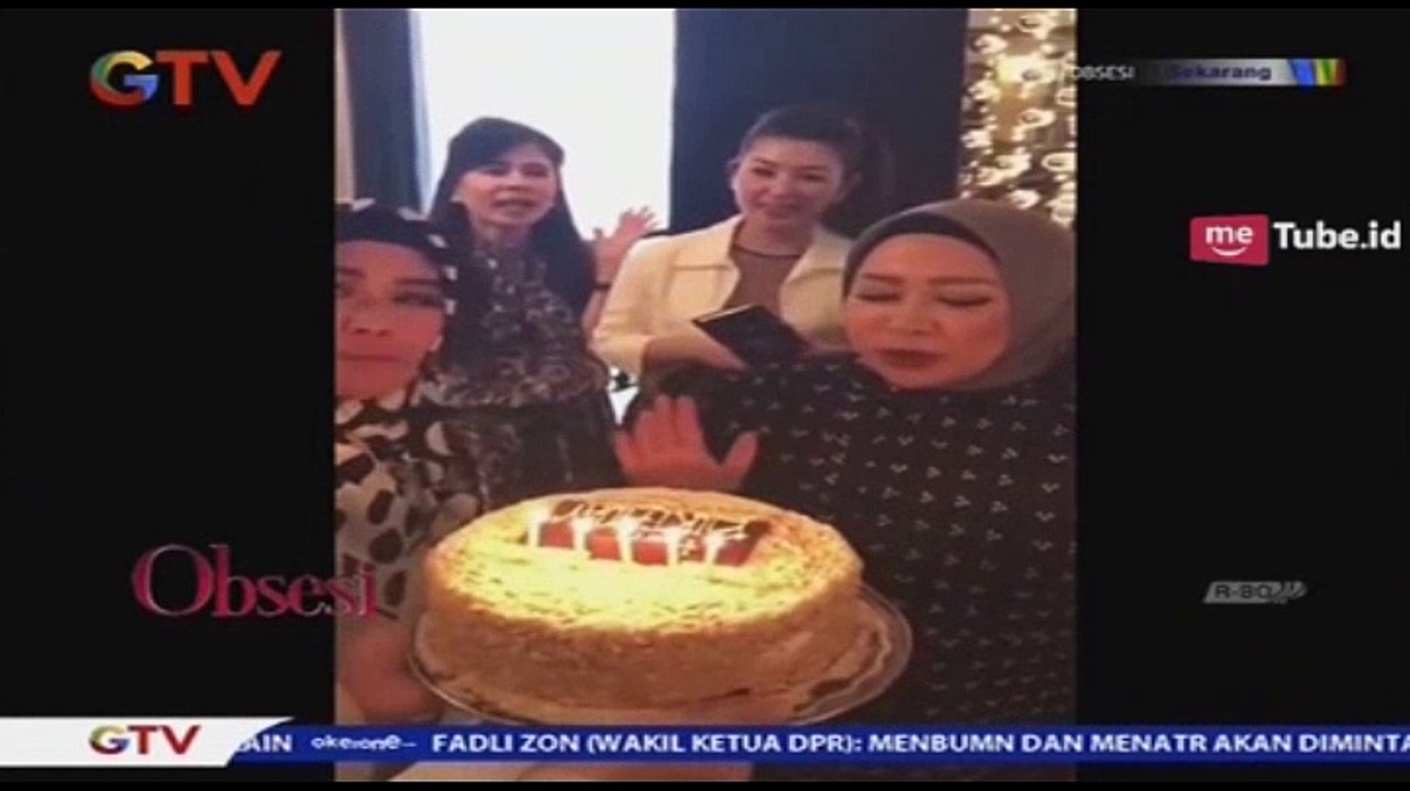Kejutan Ultah Melly Goeslaw