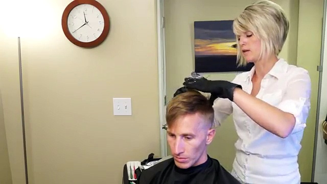 Adam Levine inspired Titanium Silver Hair Tutorial // Celebrity Hairstyles