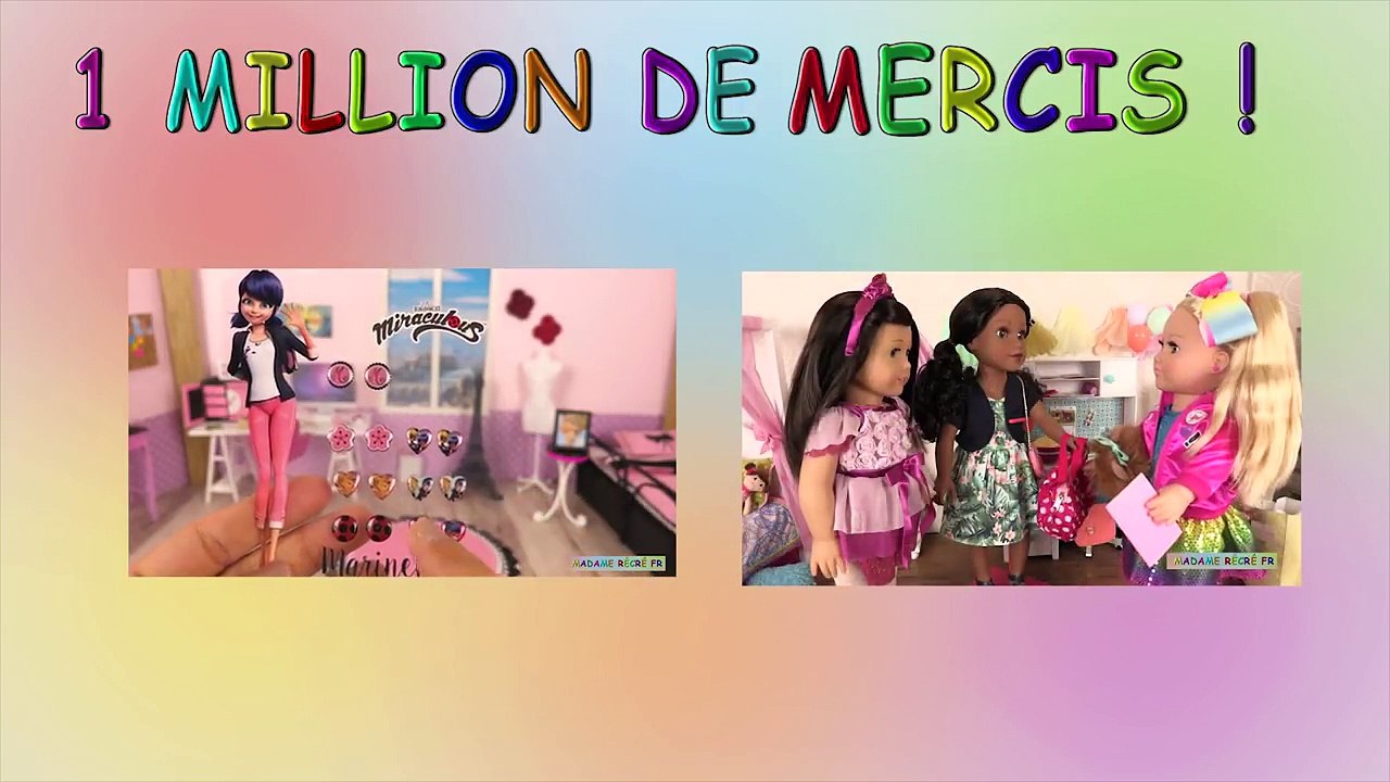 1 million d'abonnés! Merci!
