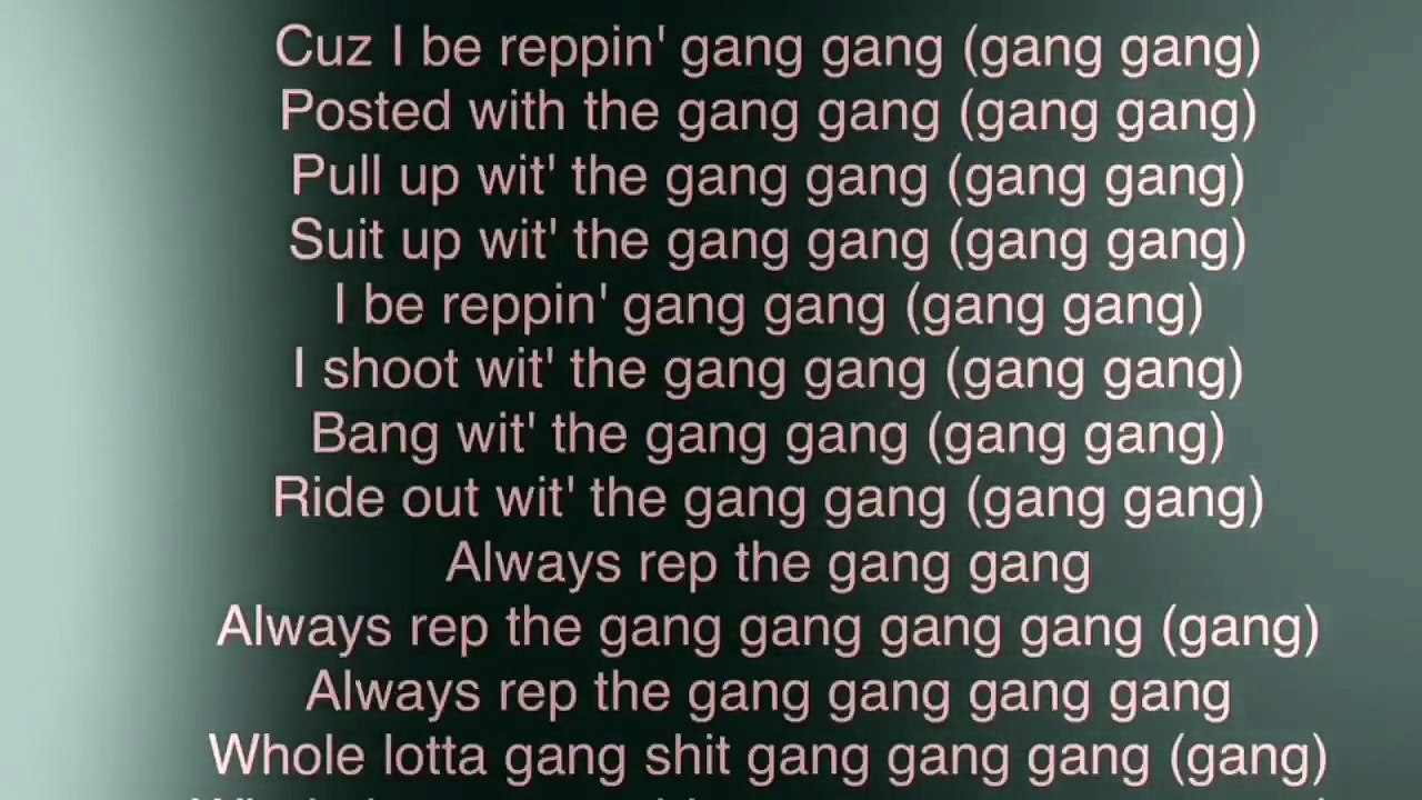 Migos - “Gang Gang” (Lyrics)