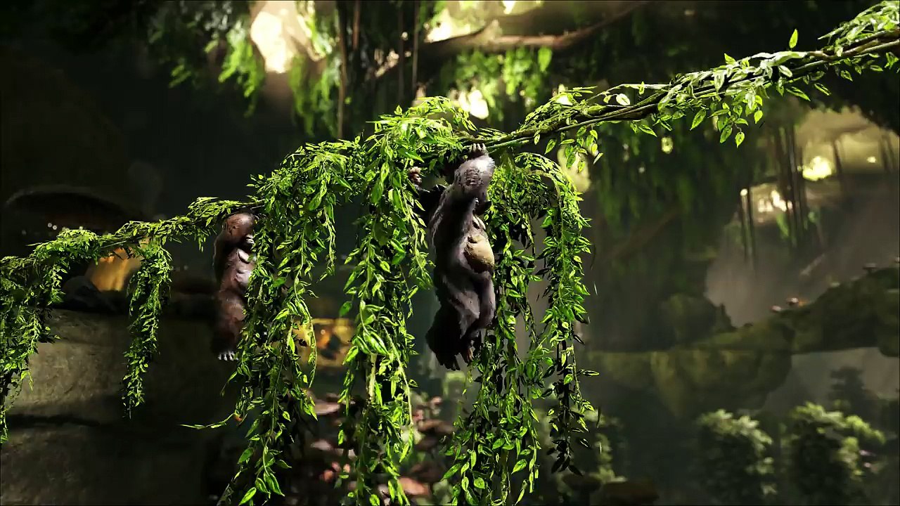 ARK: New Texture and Visual upgrade showcase trailer