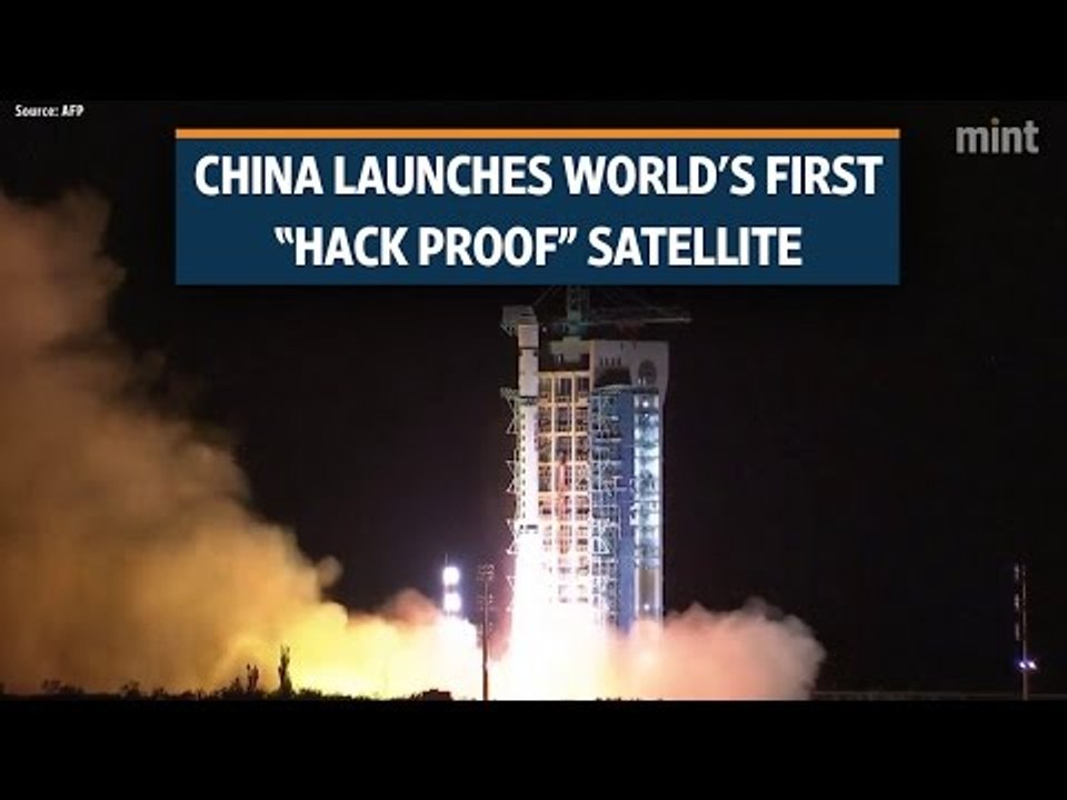China Unveils World's First 'Hack-Proof' Satellite
