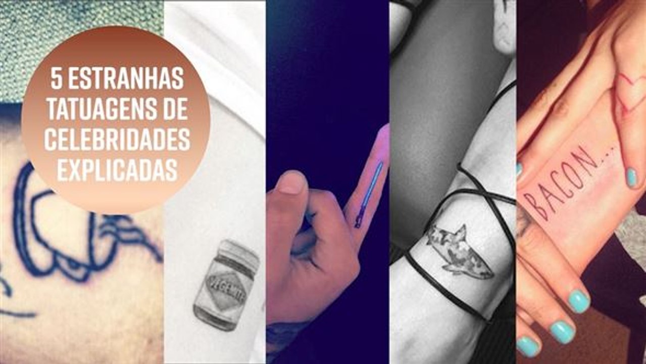 5 tatuagens esquisitas de celebridades explicadas