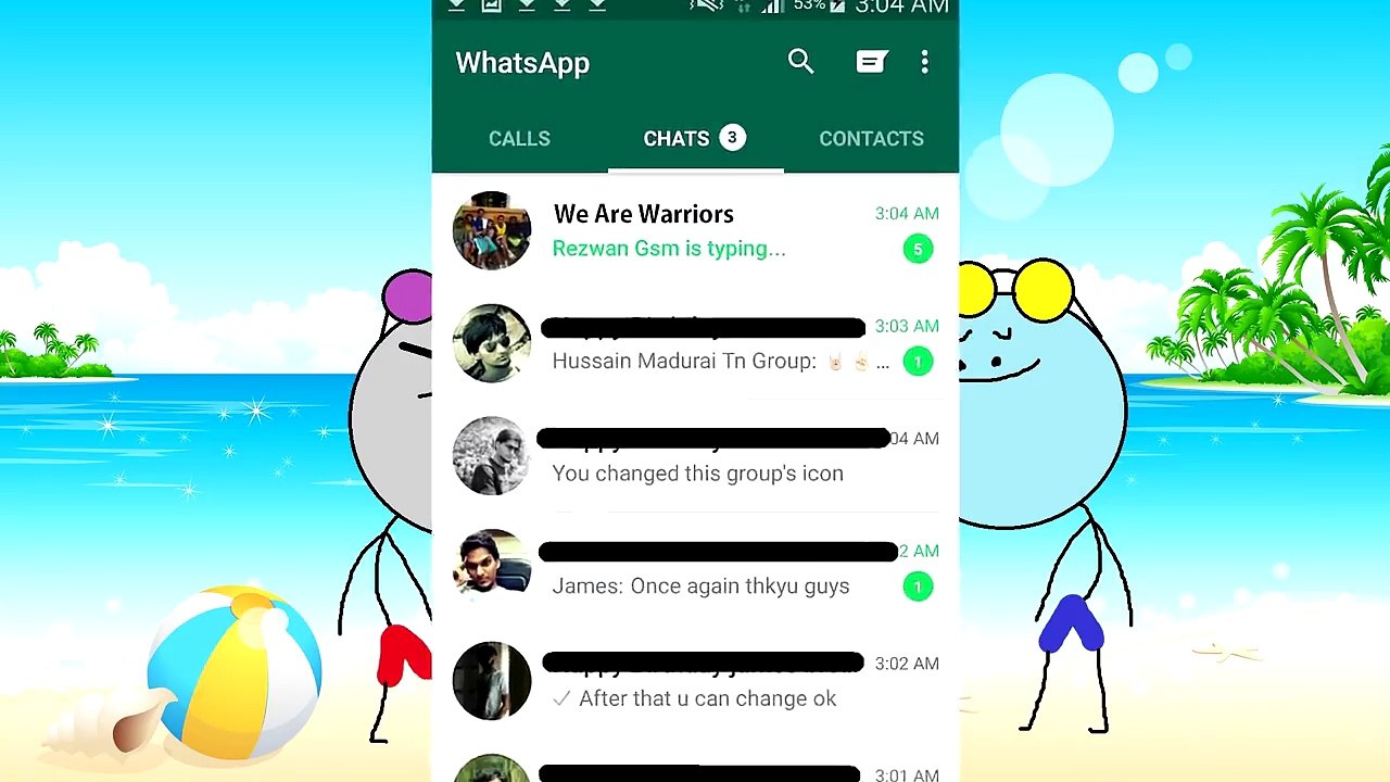 WhatsApp Group Chat story