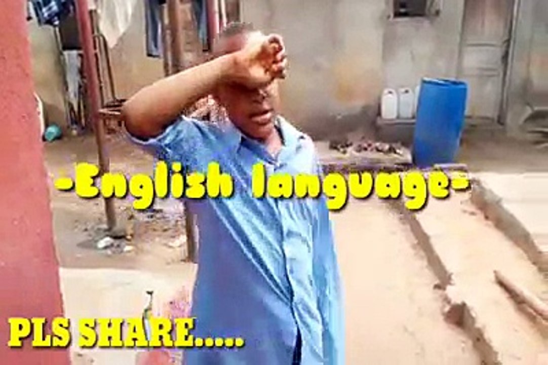 ENGLISH LANGUAGE (COMEDY SKIT) (FUNNY VIDEOS) - Latest 2018 Nigerian Comedy- Comedy Skits- Naija
