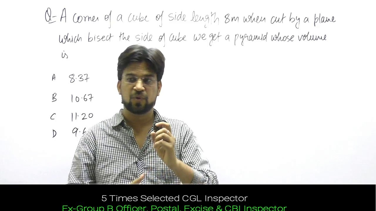 Special Advance Maths CGL Mains Questions for 9th March