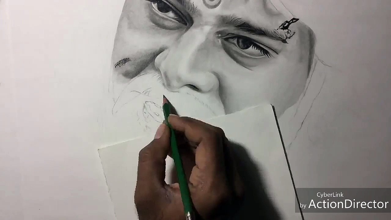 Prabhas bahubali sketch