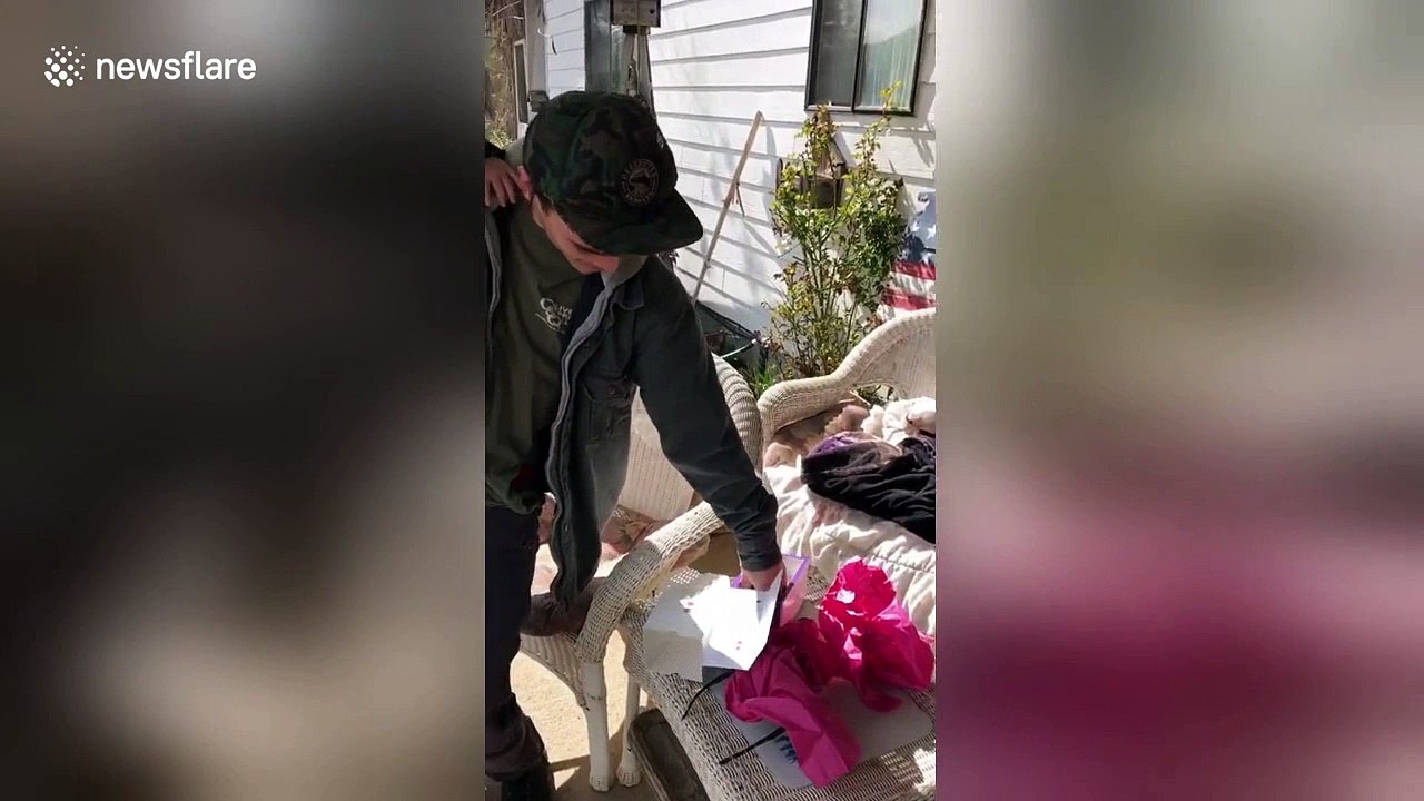 Woman’s fiancé cries when he sees colour for the first time