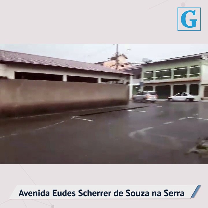 Chuva forte na Serra