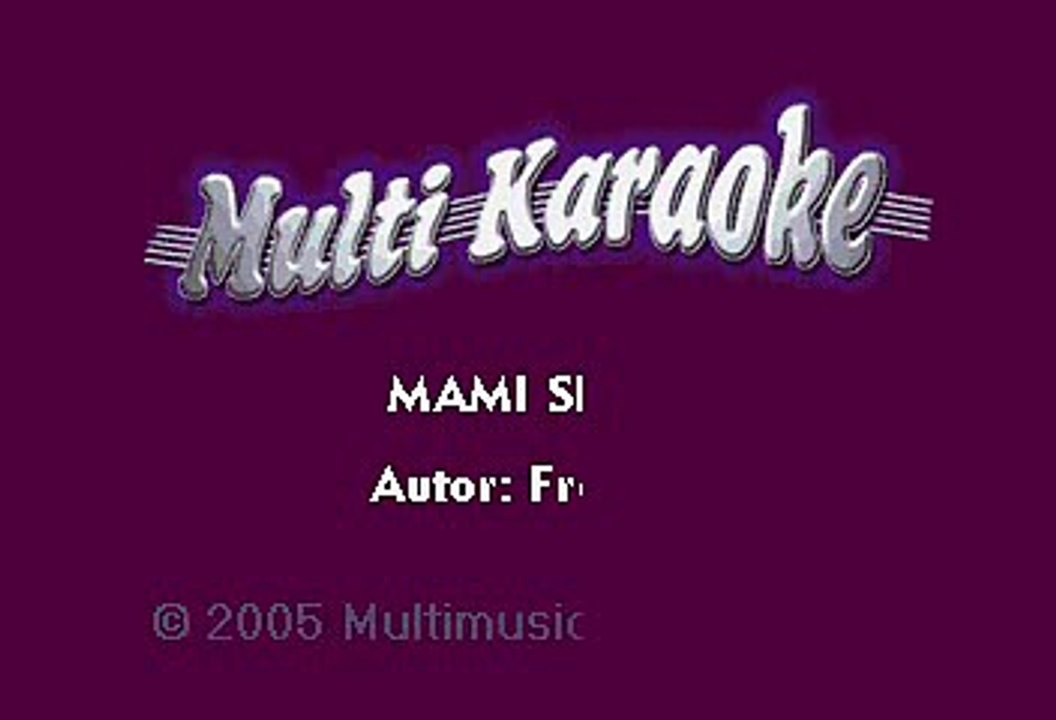 El General - Mami Sexy (Karaoke)