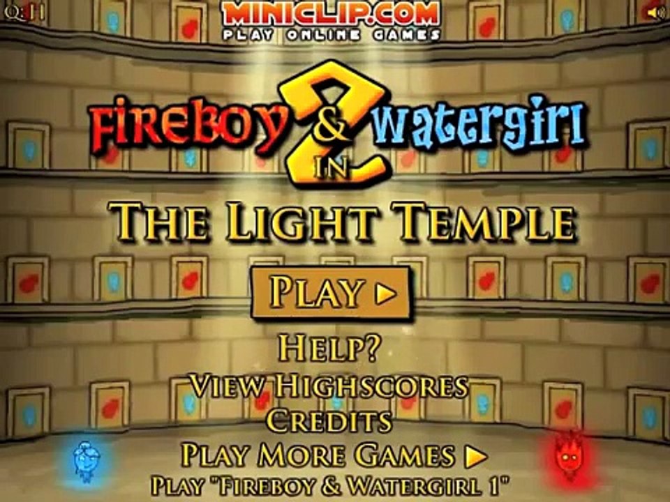 Fire Boy and Water Girl in the Light Temple 2 - Episode 3 - We love/hate each other :)